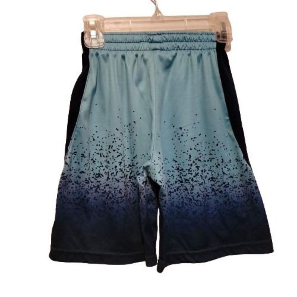 Layer 8 Boys Blue Elastic Waist Pull On Athletic Basketball Shorts Size Small